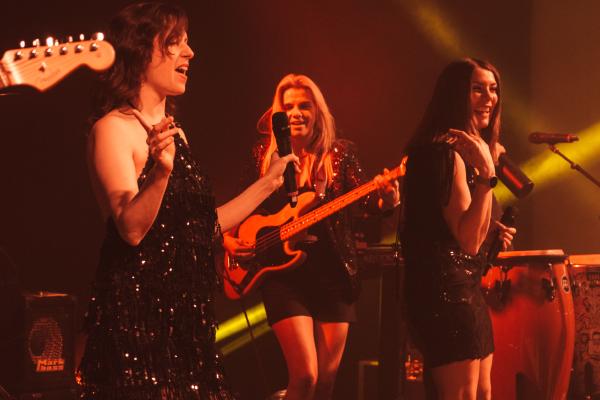 The Sisterhood female-fronted band performing live